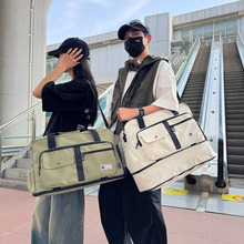 新款大容量旅行包旅行袋休闲出行运动包独立鞋仓跨境单肩手提包女