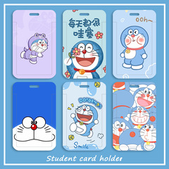 Doraemon Card Holder: Protects Campus Cards, Student IDs, Meal Tickets, Access Badges, and Bus Passes—Featuring Nobita & the Robot Cat Designs