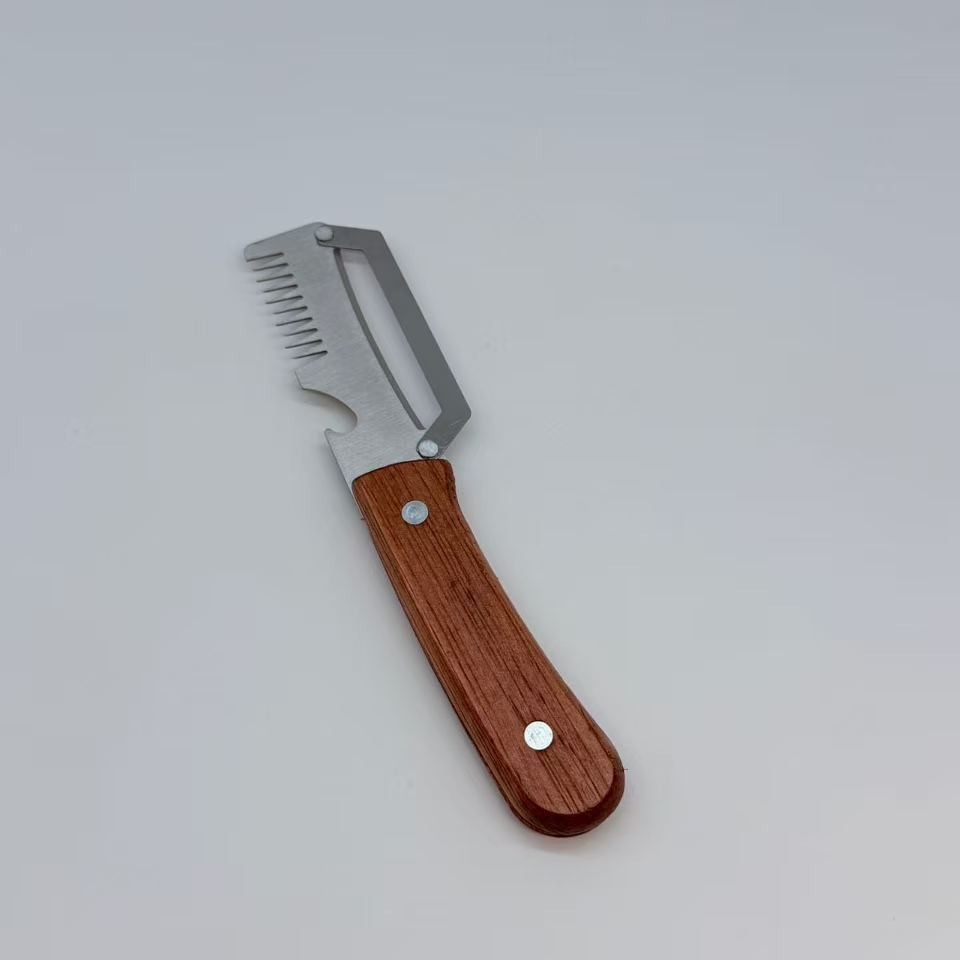 Nuevo cuchillo de corte multifuncional de acero inoxidable 3 - en - 1 cortador de cebolla raspador raspad