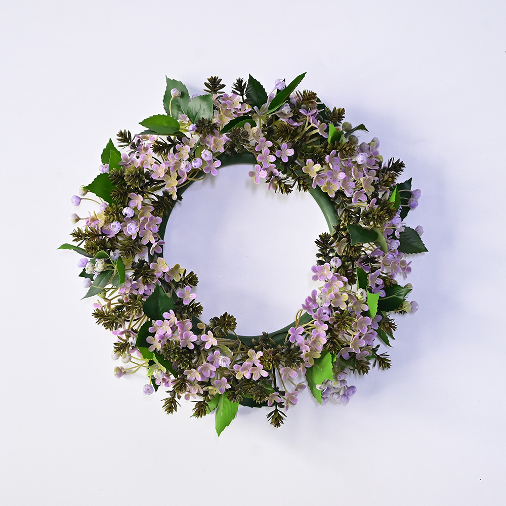 2025 Amazonas transfronterizas rama de cedro vela guirlanda de flores decoración de mesa de navidad del restaurante accesorios de fotografía