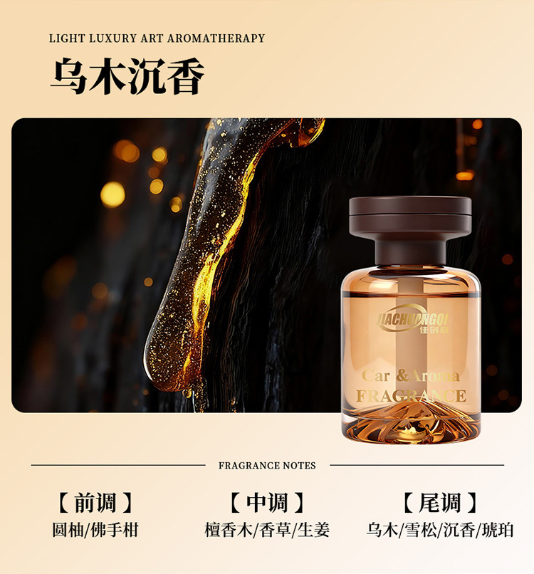 Car Aromatherapy, Car Perfume, Car Interior Decorations, Interior Accessories, Fragrance, Air Freshener, Upgraded Version, Woody Tea Scent