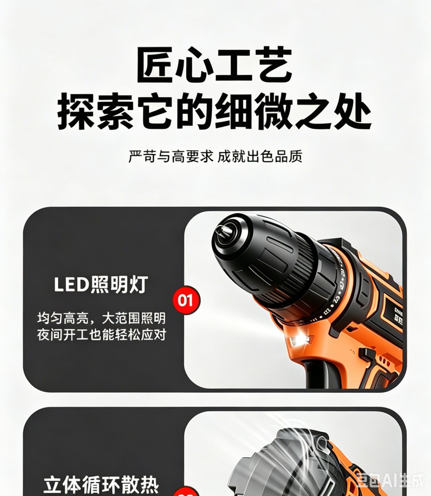 电钻工具箱家用工具套装多功能五金电工维修组合车载电钻收纳全套