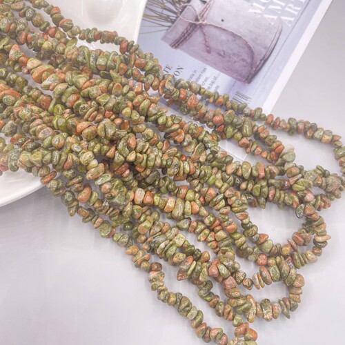 Manufacturer of natural stone with holes, gravel beads, irregular loose beads, semi-finished products, handmade gravel necklace accessories