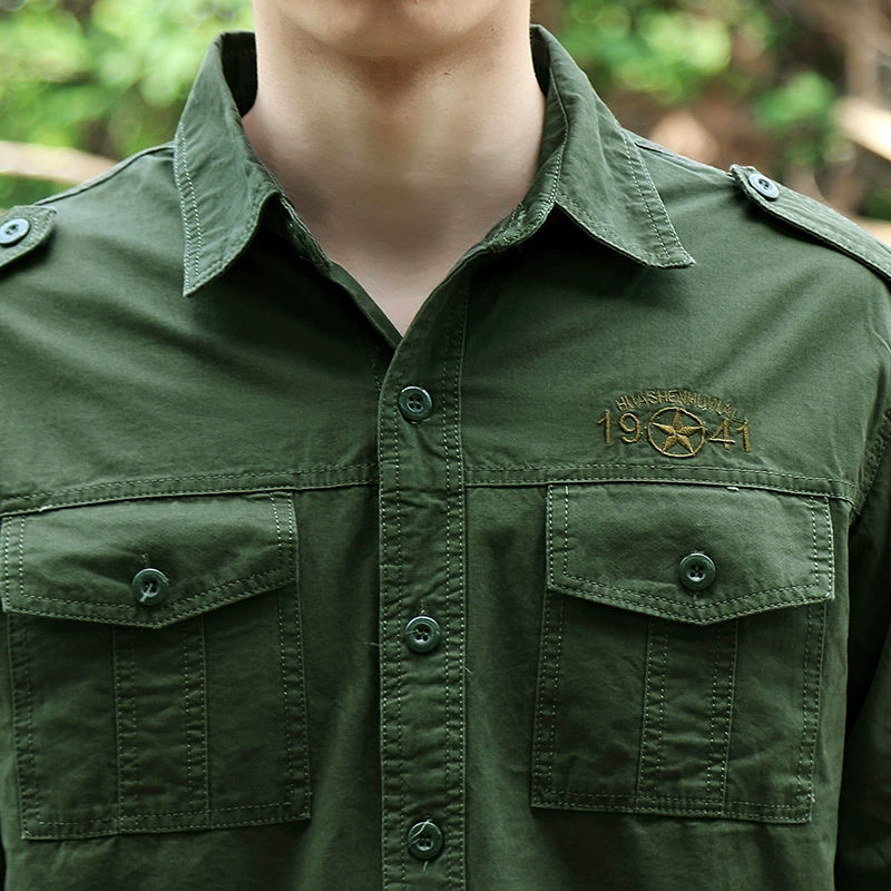Thin summer overall, camouflage wear-resistant shirt