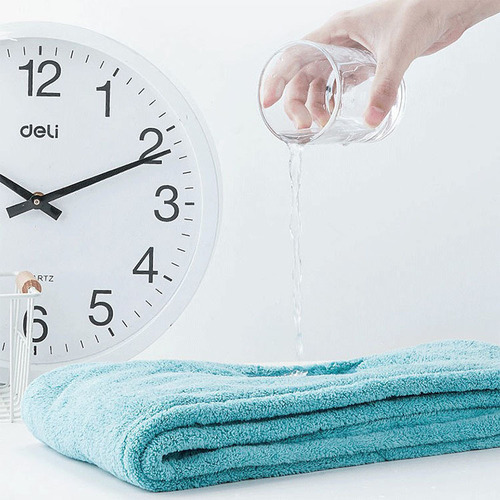 Hair Dryer Hood for Women, Cartoon Design, Thick and Long, Strong Absorbency, Quick Drying, Cute, Non-Shedding, Double-layer Embroidery, Coral Fleece