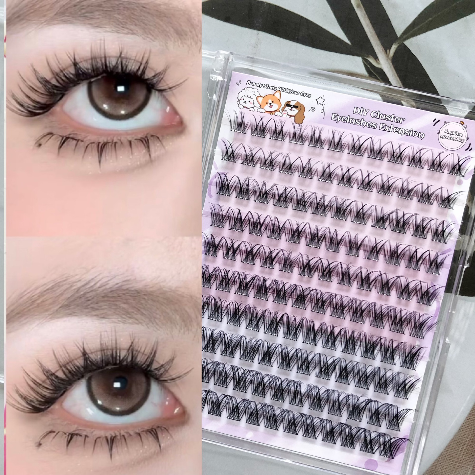 Las pestañas falsas transfronterizas proporcionan pestañas falsas de gran capacidad sin pegamento.