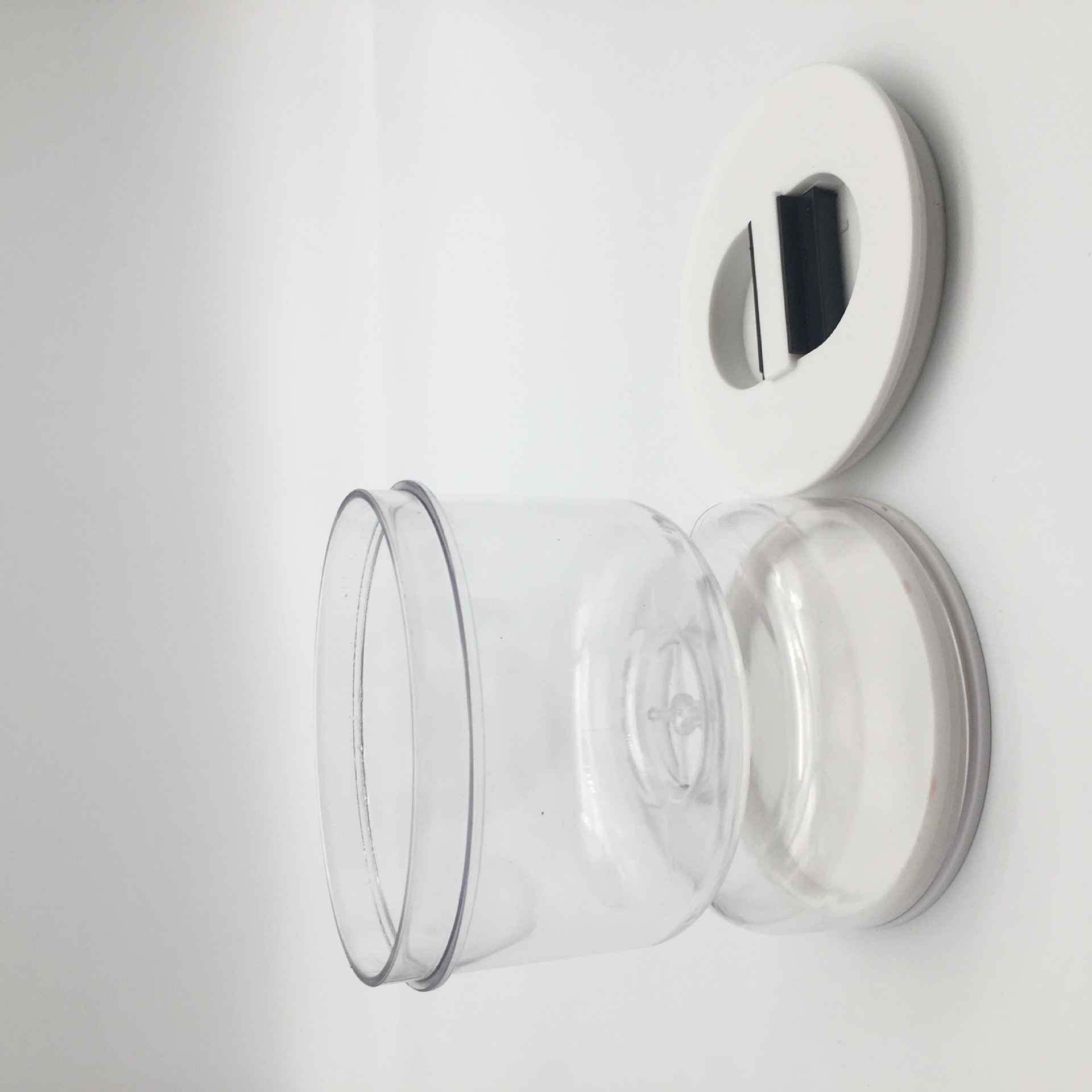 Βάζο τουρσί για το σπίτι & τον κήπο Βάζο τουρσί ξηρού και υγρού διαχωρισμού κουζίνας με πιρούνι με τρύπα εξαγωγής με χρονική ένδειξη κλεψύδρα βάζο τουρσί_voghion.com