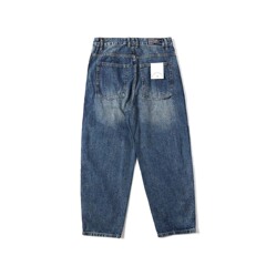 服道楽x Reknat春の新商品カジュアルストレートパンツ水洗いファッションジーンズPL115