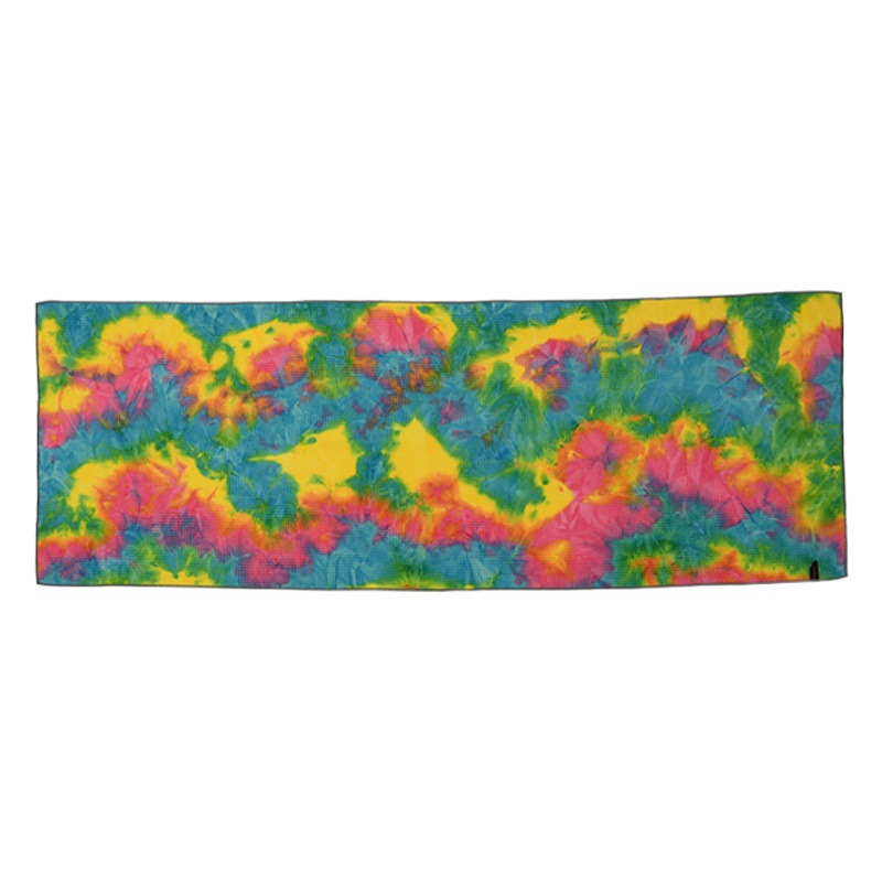 Pilates Tie-Dye Yoga Towel Absorbs Sweat, Soft Towel, Microfiber Fitness Training, Anti-Slip