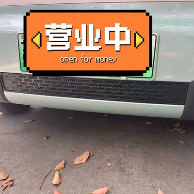 front grille anti-mosquito net modification — Automobile anti-insect net