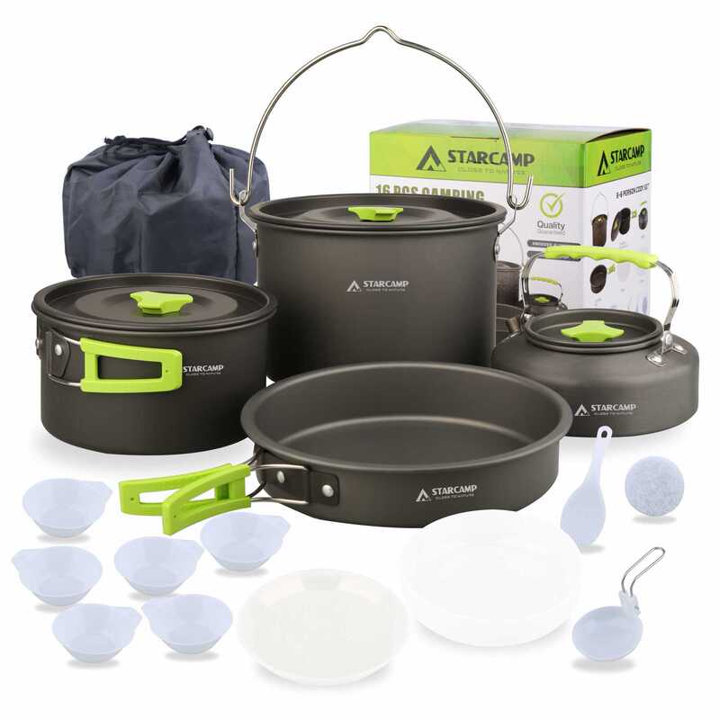 Starcamp Outdoor Camping Tableware Set Camping Pot Set Camping Equipment Outdoor Cookware
