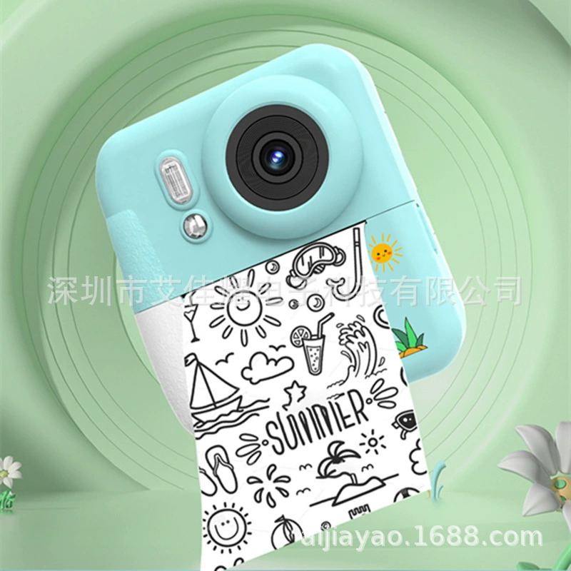 Polaroid, динозавр, камера, цифровая игрушка для фотосъёмки, новая коллекция