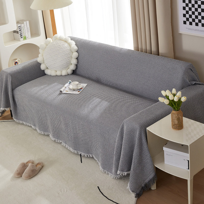 Anti-gato rasguño nórdico ins estilo sofá toalla antideslizante cuatro estaciones combinación universal sofá cubierta de tela cubierta de sofá Manta