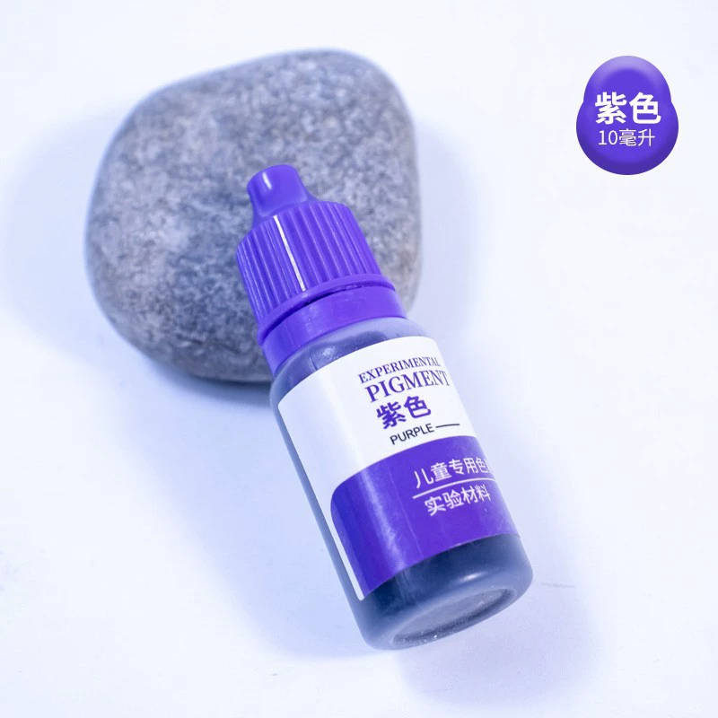 Children's eraser for experiments, pigment slime, 10 ml, science, DIY