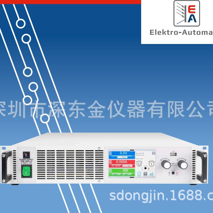德国 EA-PSI 11500-06 2U 3000W 实验室电源1500V/6 A 全新正品