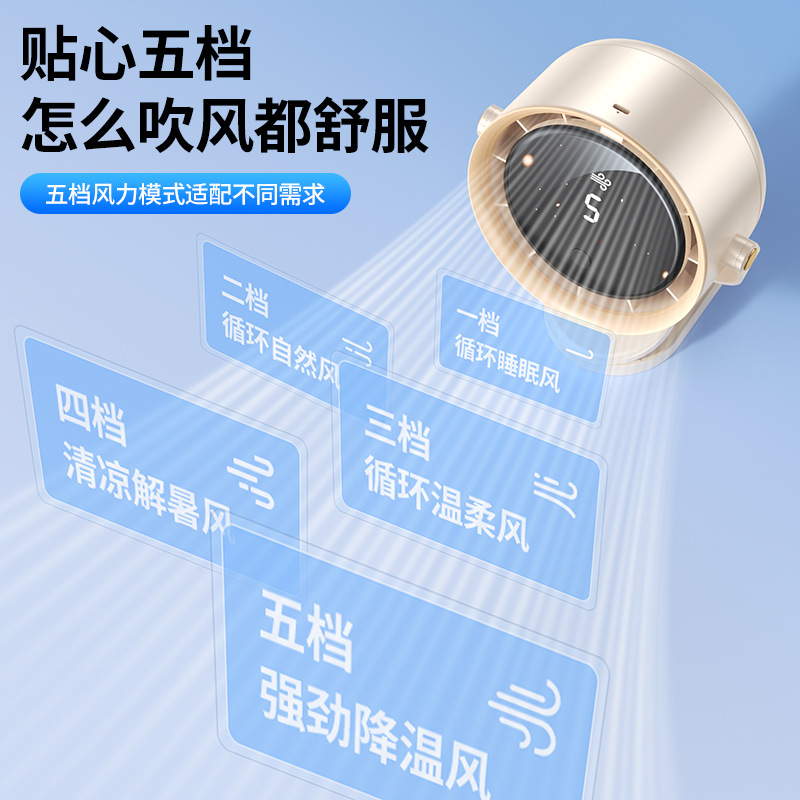 2025 nuevo ventilador de clip pequeño dormitorio ventilador de techo cabecera de cama ventilador de pared ventilador eléctrico transfronterizo fábrica de origen al por mayor image 2