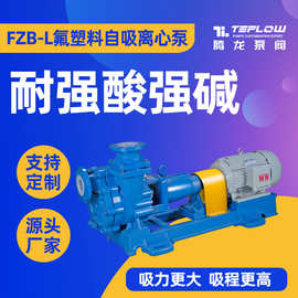 32FZB-18L耐酸碱自吸泵 碱泵 氟塑料自吸离心泵 自吸泵厂家 腾龙