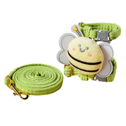 Cat traction rope to prevent break-away and go out, special cat walking vest type harness, small dog dog anti-running cat walking rope