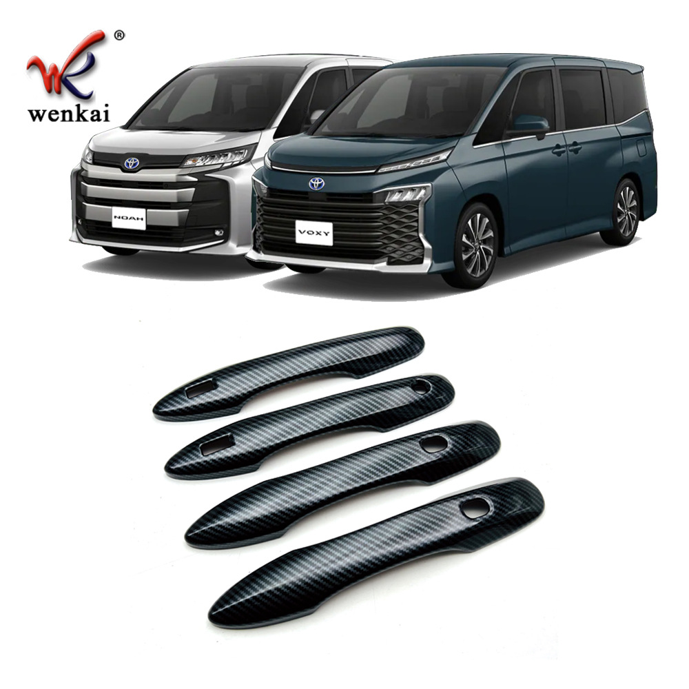 Adecuado para Toyota 22 Noah Voxy90 serie modificación exterior especial manija de la puerta protección cubierta brillante parche