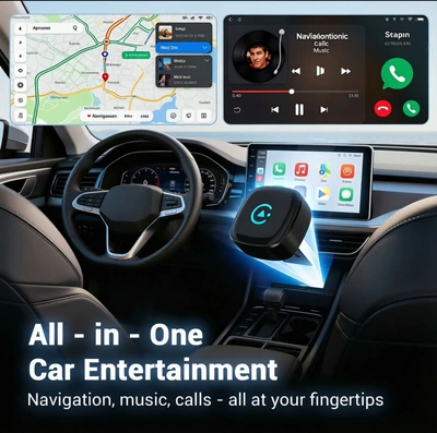 Model 2-in-1 Car-Machine Connectivity Module, Simsiz CarPlay və Android Auto
