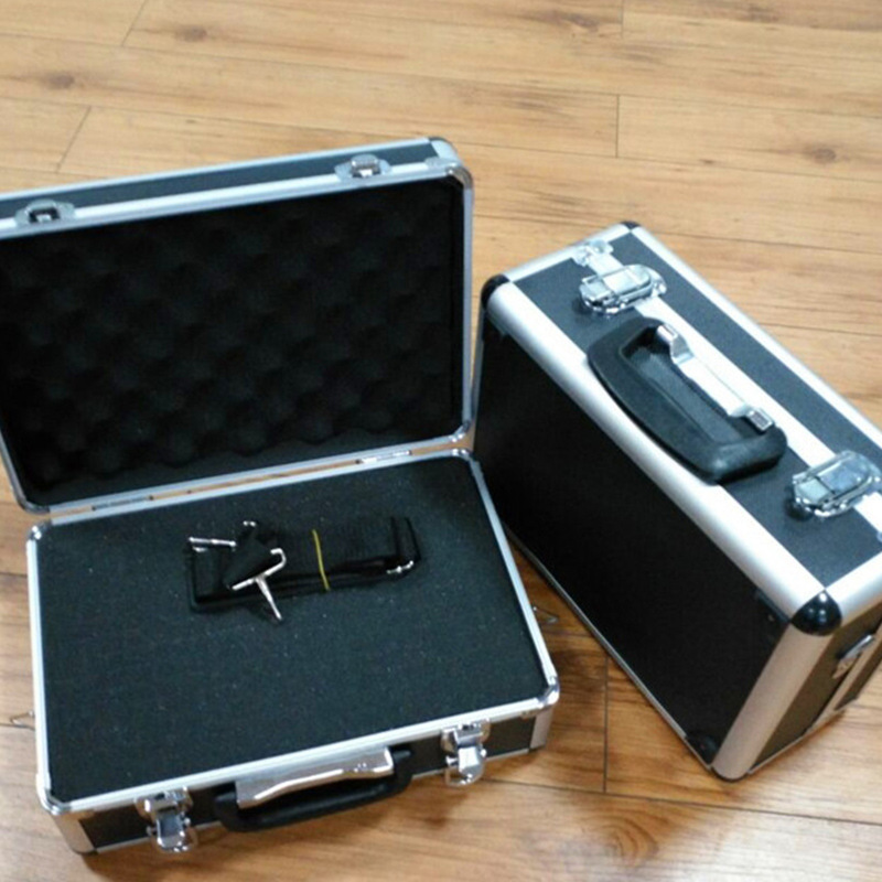 产地货源出售仪器防护设备铝制工具箱 铝合金仪器箱手撕格子海绵