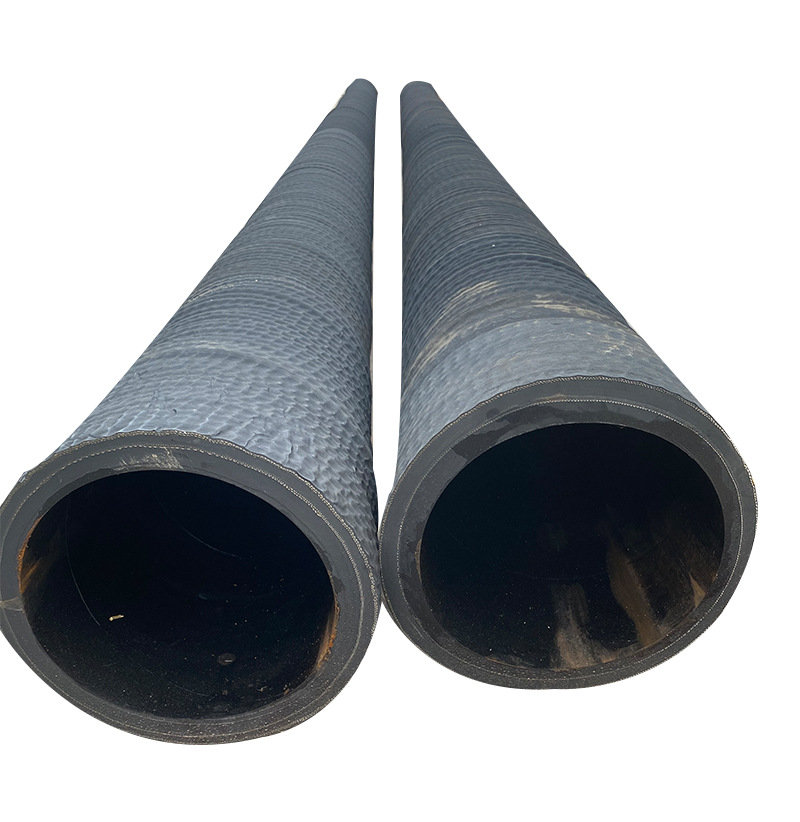水泵砂泵配套用大口径钢丝骨架缠绕 黑色4寸DN102 橡胶钢丝软管