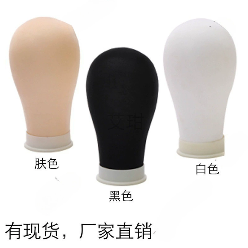 Human head for men and women from foam, stand, mannequin head, wig
