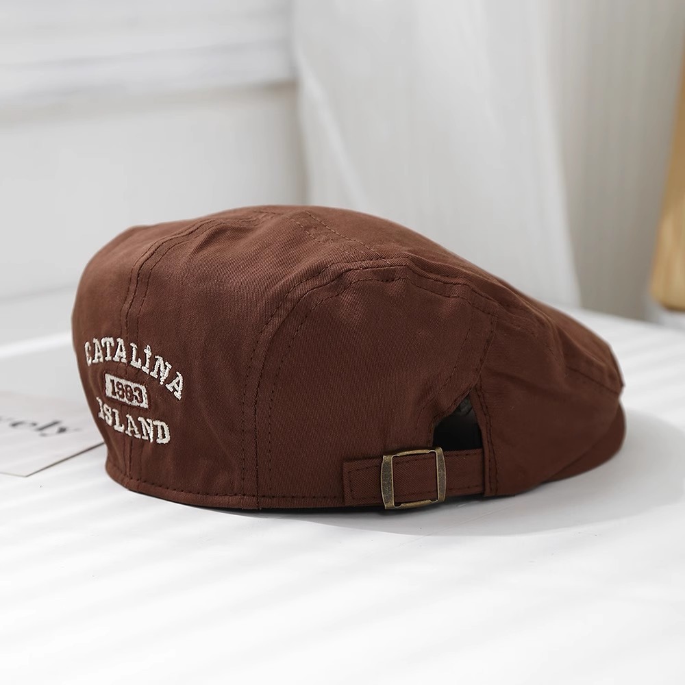 Sombrero de bebé primavera y otoño estilo coreano de moda para niños, boina para niñas, sombrero anti-avance para niños