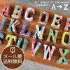 Wooden self-adhesive letters and numbers, decorations for kindergarten, accessory, props, English letters, handmade, hand painting