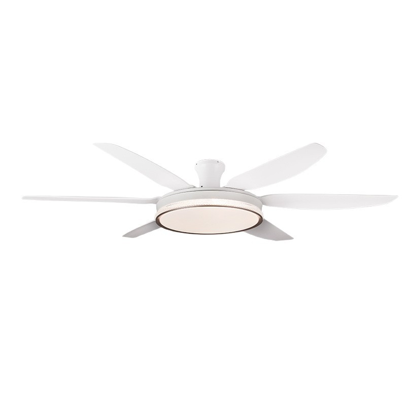 Ventilador de Techo con Luz Inverter de 64 Pulgadas de ABS con Control Remoto para Sala de Estar