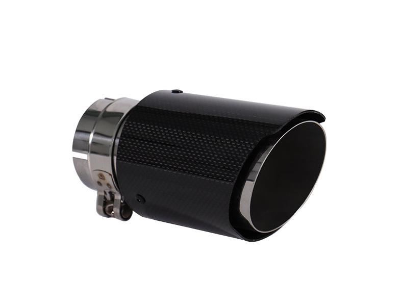 New Cross-Border Wholesale 63-89mm Carbon Fiber Ak Scorpion Tail Exhaust Pipe Car Modification Accessories Stainless Steel