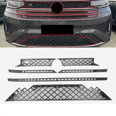 Suitable for Volkswagen Talagon 23-26 models, insect-proof net, protective net, snap-on installation, no disassembly required for modification