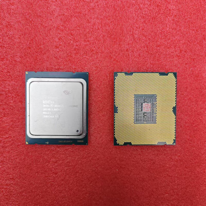 Game Office Server Processor 8 Cores 16 Threads Second-Hand Cpu Disassembly Chip E5 Xeon 2650V2 Cpu