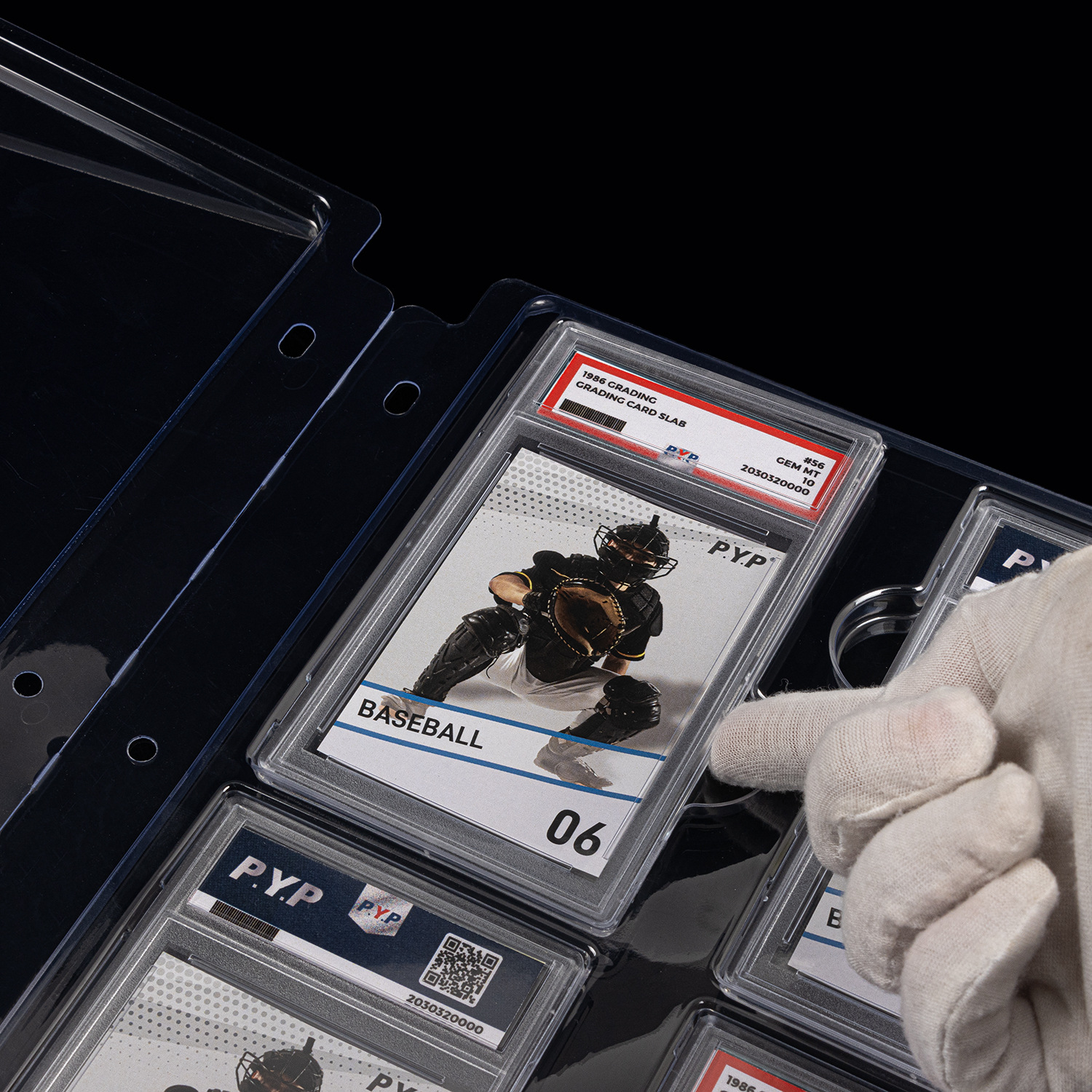 Caja de tarjetas de calificación de PSA Página de tarjetas de hojas sueltas Colección de almacenamiento de estrellas Libro de protección Pokémon Game King Wanzhi al por mayor