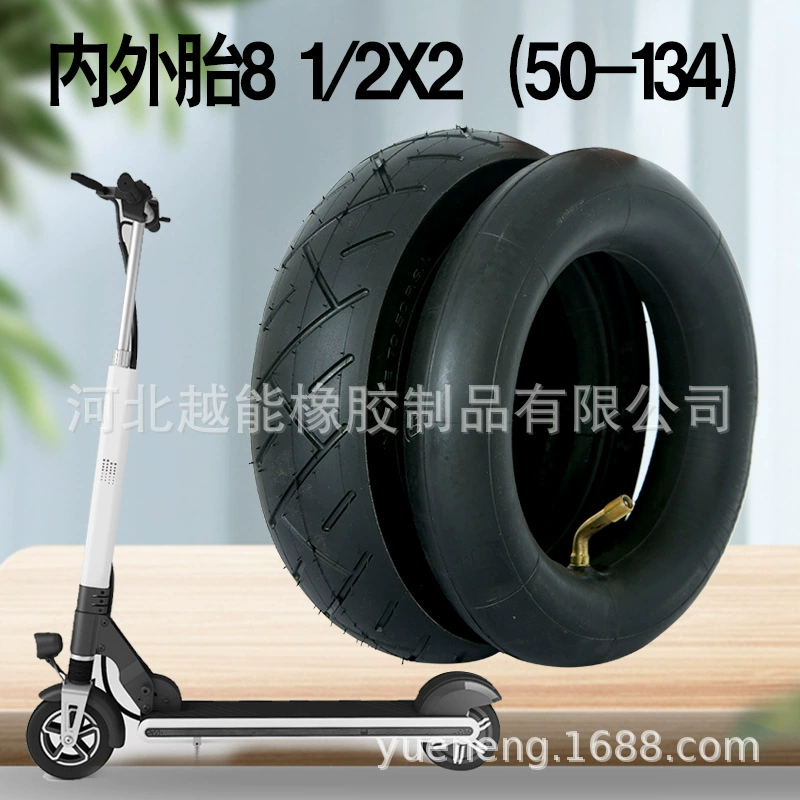 8,5-дюймовая шина для электрического скутера 81/2 x2(50-134), утолщенная внутренняя и внешняя шина, нескользящая износостойкая надувная шина