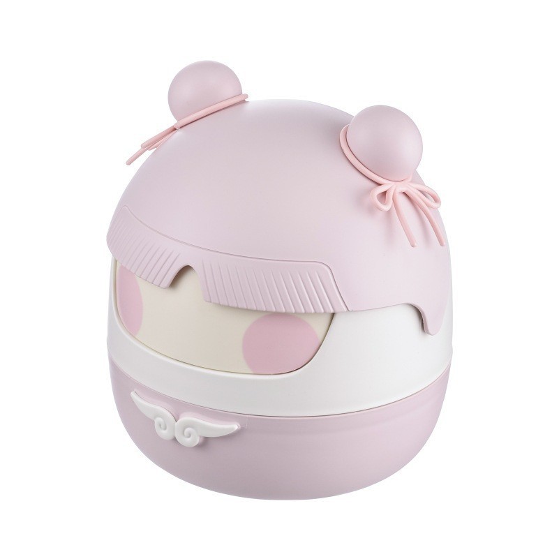 Nezha la misma red de basura de escritorio rojo diablo niño encantador canasta de oficina de cubierta voltiera de despeje de basura al por mayor