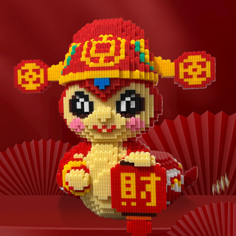 カピバラシリーズビルディングブロックおもちゃクロスボーダー卸売露店子供の教育組み立て装飾品立体パズルトレンディなおもちゃ|undefined