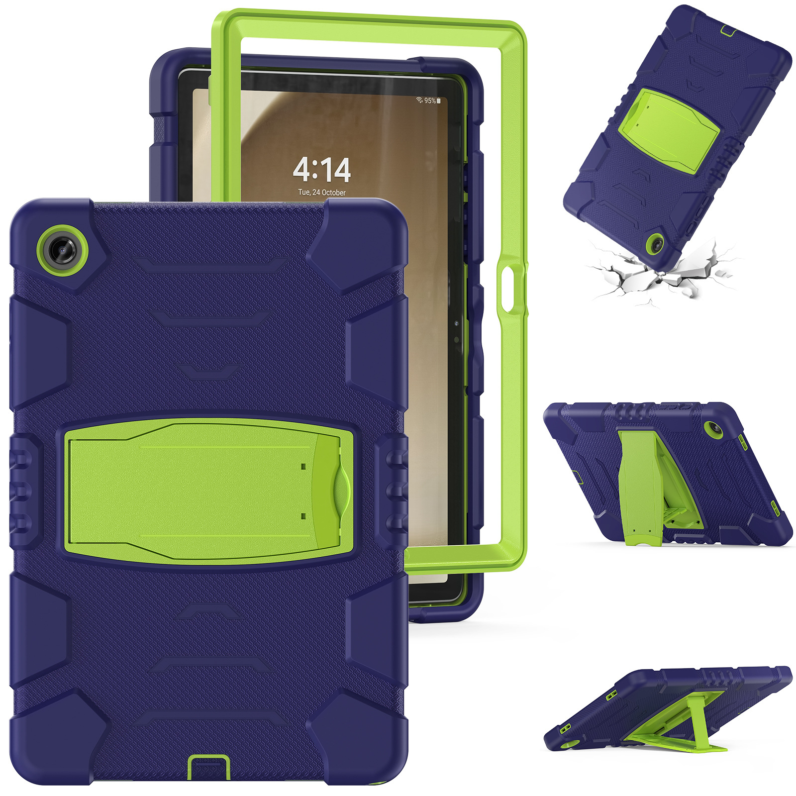 适用三星Tab A9Plus平板保护套三合一隐形支架全包保护壳A9+皮套