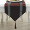 Cross -border Table Runner Tablecloth wholesale table flag inlaid diamond striped coffee table cloth table cloth table flag bed tailers