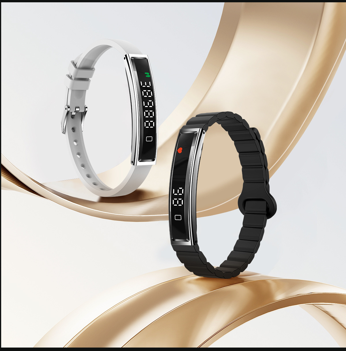 Smartwatch With Heart Rate Monitor Blood Oxygen And Sleep Tracker_voghion.com