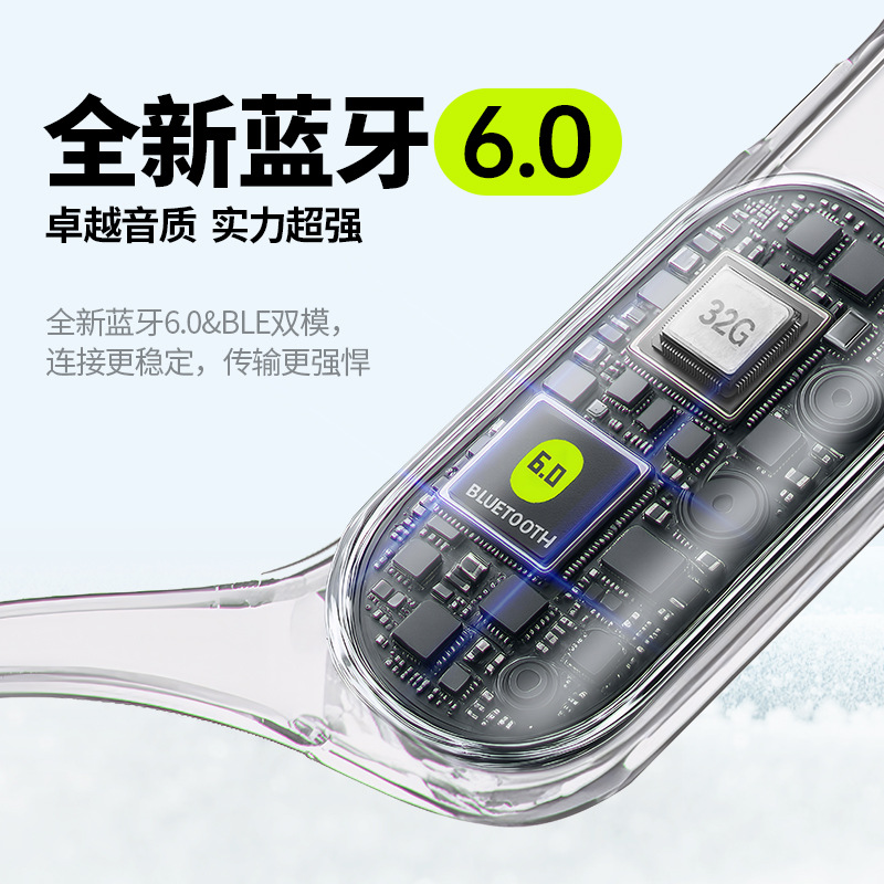 Auriculares de conducción ósea Lanston BE23 para natación Auriculares Bluetooth de deportes no inalámbricos abiertos a prueba de agua