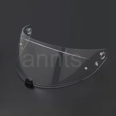 Suitable for Hjc I70/I10 Lenses, Photochromic Lenses, Anti-Fog Stickers, Electroplated Multi-Color Options, Sunshade and Sun Protection Helmet Lenses (Dəbilqə (Kaska) aksesuarları) - transparent