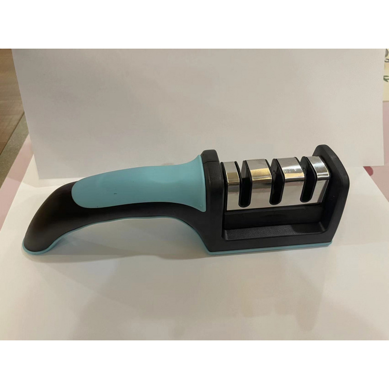 El nuevo afilador de cuchillos rápido de cuatro etapas, el afilador de cuchillos multifuncional para el hogar, la piedra de afilar mágica imprescindible para la cocina