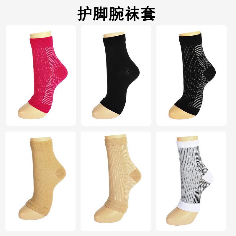 Cross-Border Ankle Protection Socks, Sports Half-Foot Compression Socks, Jump Rope, Running, Climbing Ankle Protection Socks, Fully Open-Toe Elastic Socks Cross-Border Ankle Protection Socks, Sports Half-Foot Compression Socks, Jump Rope, Running, Climbing Ankle Protection Socks, Fully Open-Toe Elastic Socks