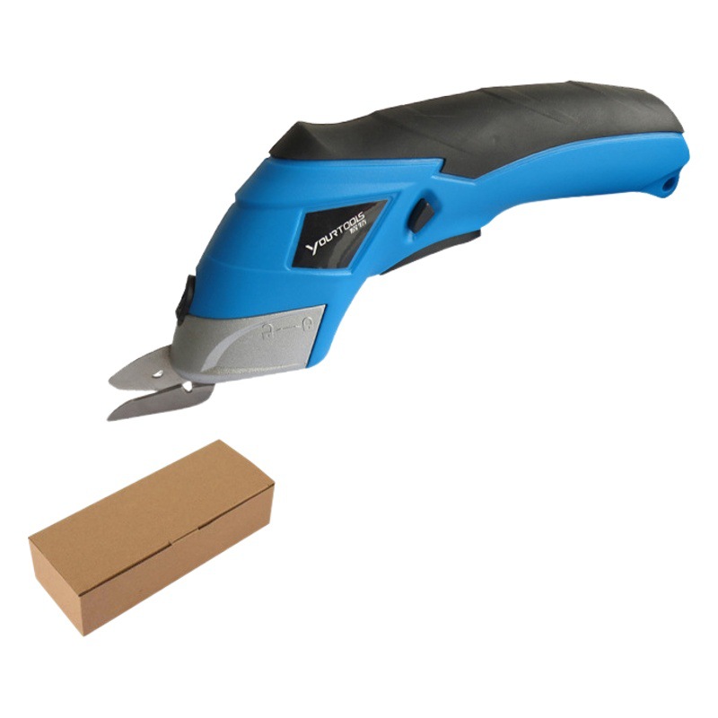 Yaote tijeras eléctricas CS4001 tela azul recorte de cuero tijeras eléctricas máquina de corte de tela ventas directas de la fábrica