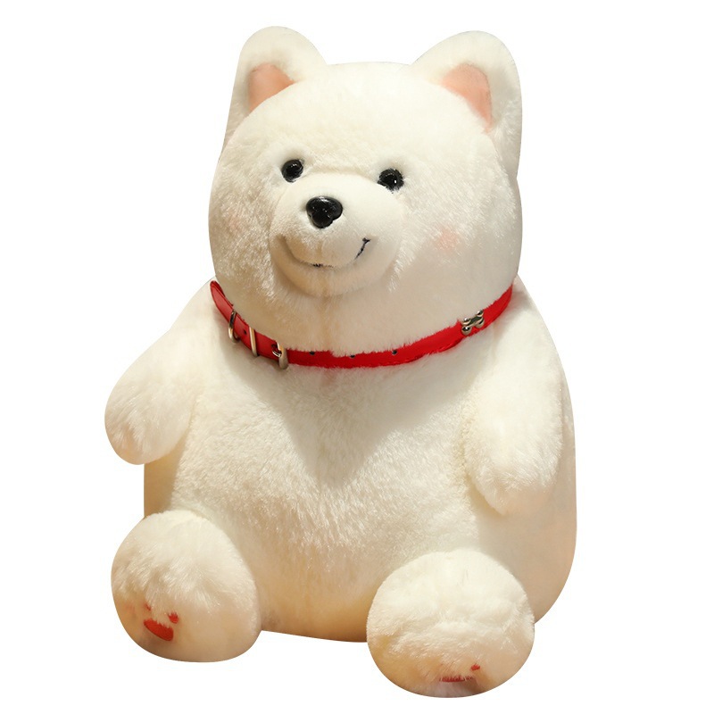 Cute juguete de peluche perro leche muñeca de tela para calmar niños niñas y niños muñecas de almohada para dormir