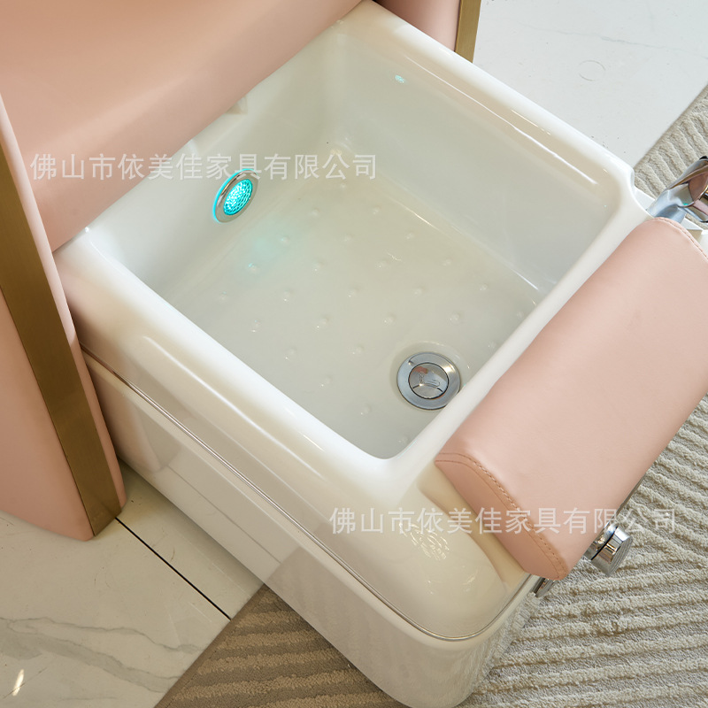 Sofá de manicure, sofá de baño de pies, sofá de sofá para una sola persona se puede acostar, sentarse y dormir, tatuaje eléctrico de belleza de ojos, pies, sillón de belleza