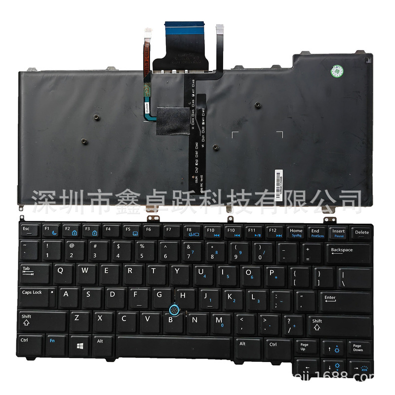 US applicable to Dell Latitude E7240 E7440 E7240 notebook keyboard