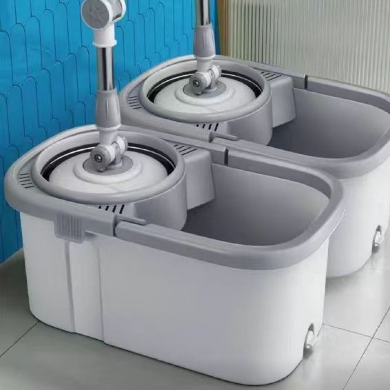 卸売吸水性ハンドフリー掃除用モップ、回転モップ、バケツ、モップ、家庭用モップ、バケツ、浙江省|undefined