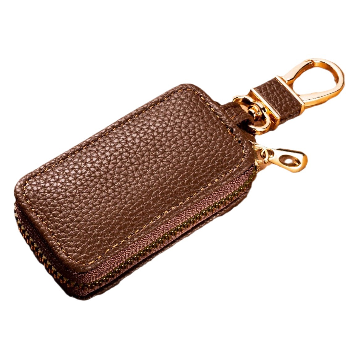 Moda creativa cremallera coche clave caso pequeño mini coche clave bolsa de almacenamiento unisex